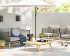 Standard 3M Ivory Cantilever Parasol