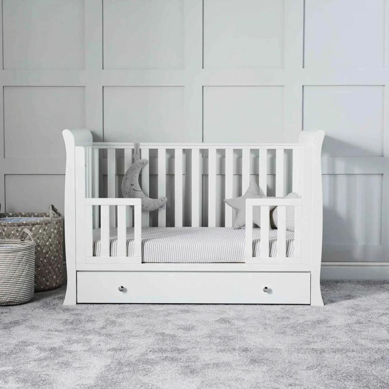 Ickle Bubba Snowdon 4-in-1 Mini Furniture Set Fibre Mattress 2 pcs - White