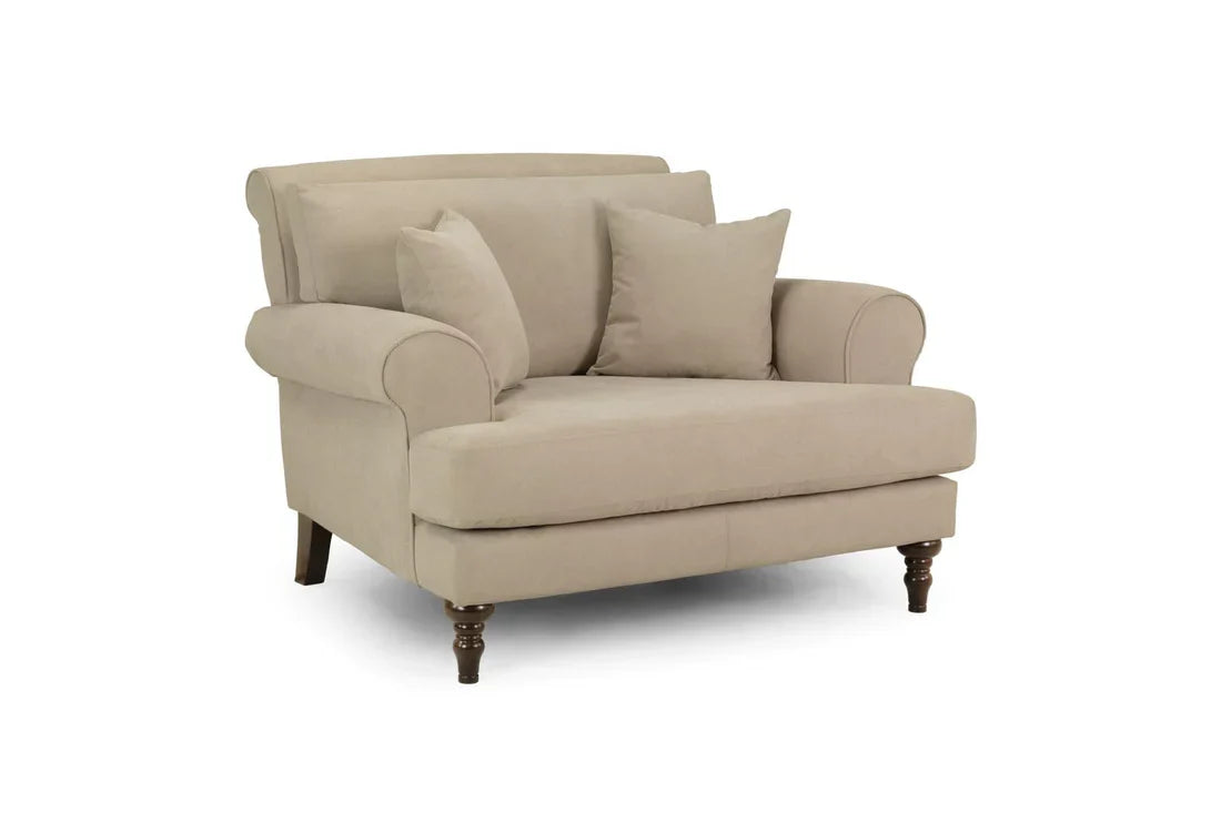 Luxurious  Fabric Armchair - Summer Sofa Collection - Timeless English Design