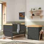 Tutti Bambini Rio 2 pcs Room Set - Slate/Honey Oak