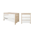 Tutti Bambini Modena 2 pcs Room Set - White/Oak
