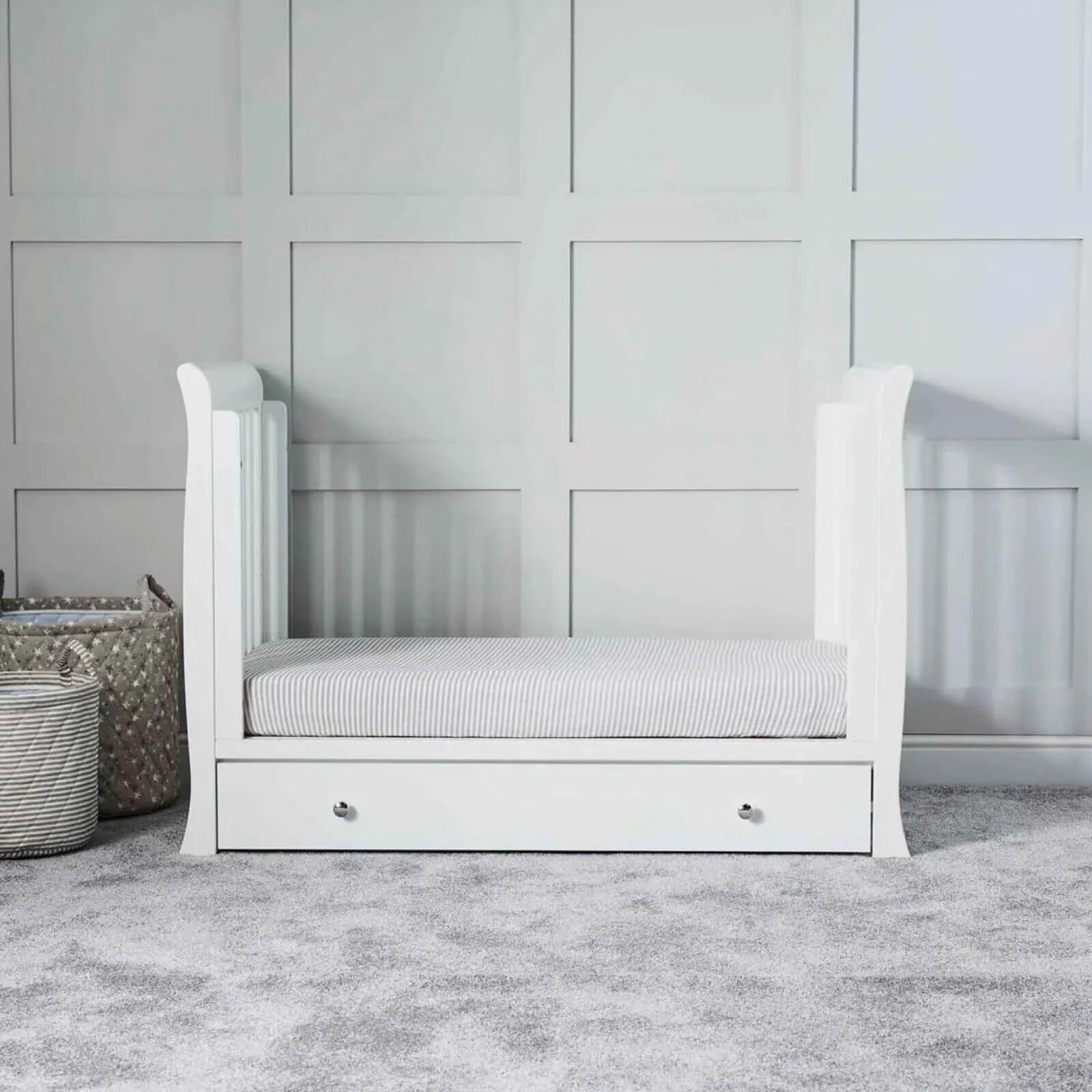 Ickle Bubba Snowdon 4-in-1 Mini Furniture Set Fibre Mattress 3 pcs - White