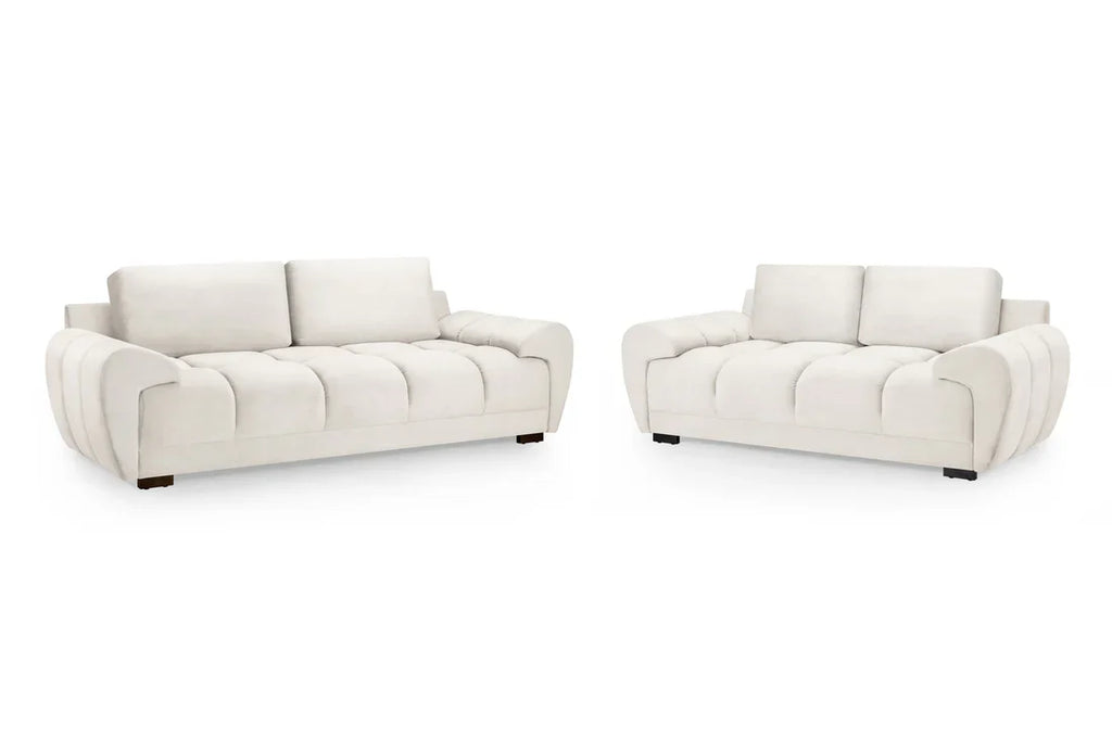 Azzuro  Fabric 3+2 Seater Sofa Set