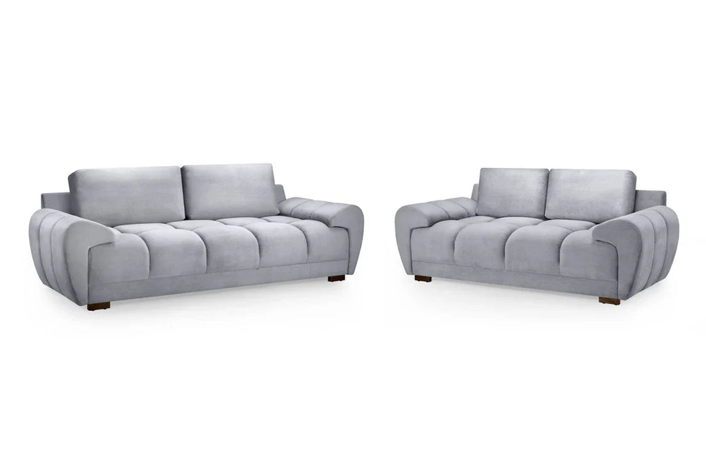Azzuro  Fabric 3+2 Seater Sofa Set
