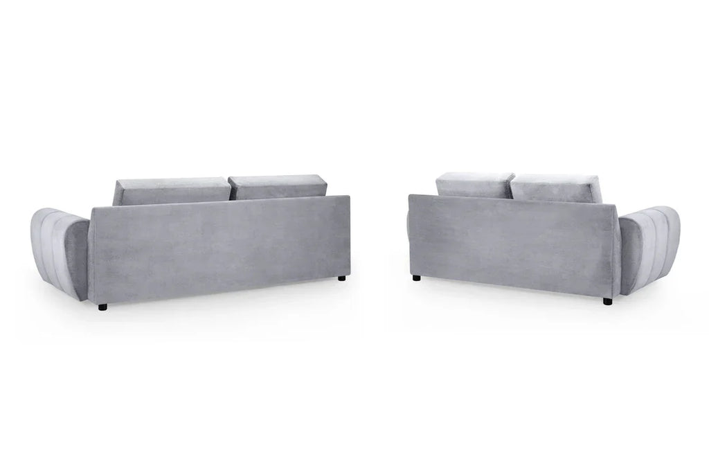 Azzuro  Fabric 3+2 Seater Sofa Set