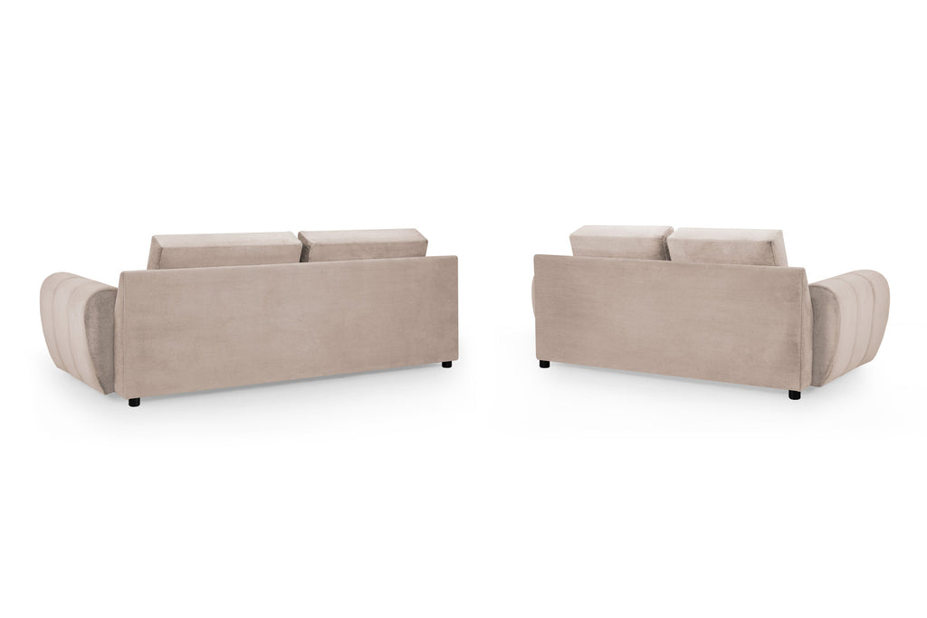 Azzuro  Fabric 3+2 Seater Sofa Set