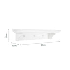 CuddleCo Beaumont Shelf - White