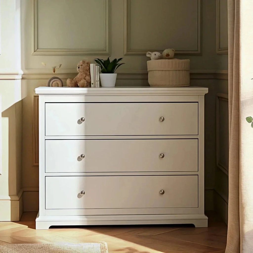 CuddleCo Beaumont 2 Piece Nursery Furniture Set - White