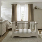 CuddleCo Clara 2 Piece Nursery Furniture Set - Cashmere & Ash