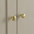 CuddleCo Clara 2 Door Nursery Wardrobe - Cashmere & Ash