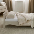 CuddleCo Clara Toddler Bed - Cashmere/Ash