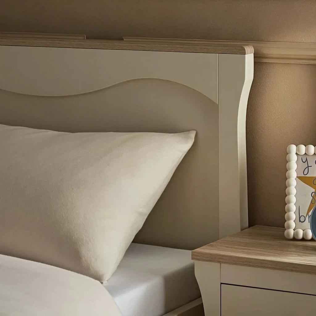 CuddleCo Clara Single Bed - Cashmere/Ash
