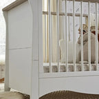 CuddleCo Clara 2 Piece Nursery Furniture Set - White & Ash