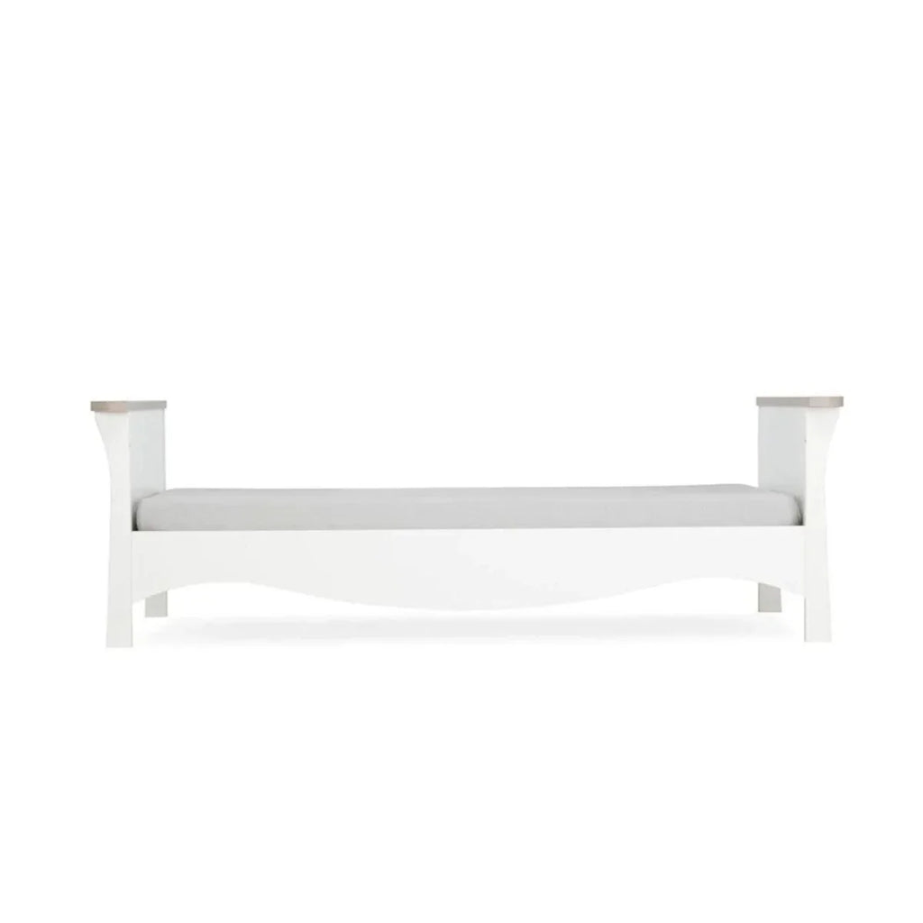 CuddleCo Clara 3 Piece Nursery Furniture Set - White & Ash