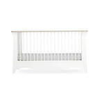 CuddleCo Clara Cot Bed - White & Ash