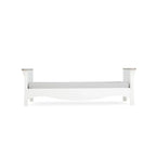 CuddleCo Clara Cot Bed - White & Ash