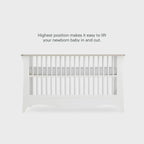 CuddleCo Clara Luxe 2 Piece Furniture Set - White/Ash