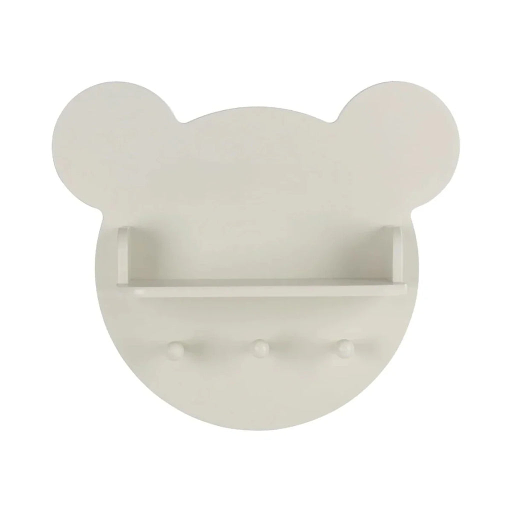 CuddleCo Play House Bear Shelf - Pebble