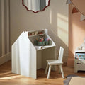CuddleCo Play House Storage Desk with Easel and Chair - Pebble