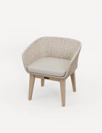 Roma 2 Seater Round Sunray Bistro Set with Eden Dusk Chair