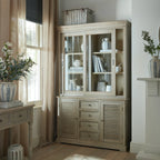 Delphine Collection Sliding Glass Dresser Top