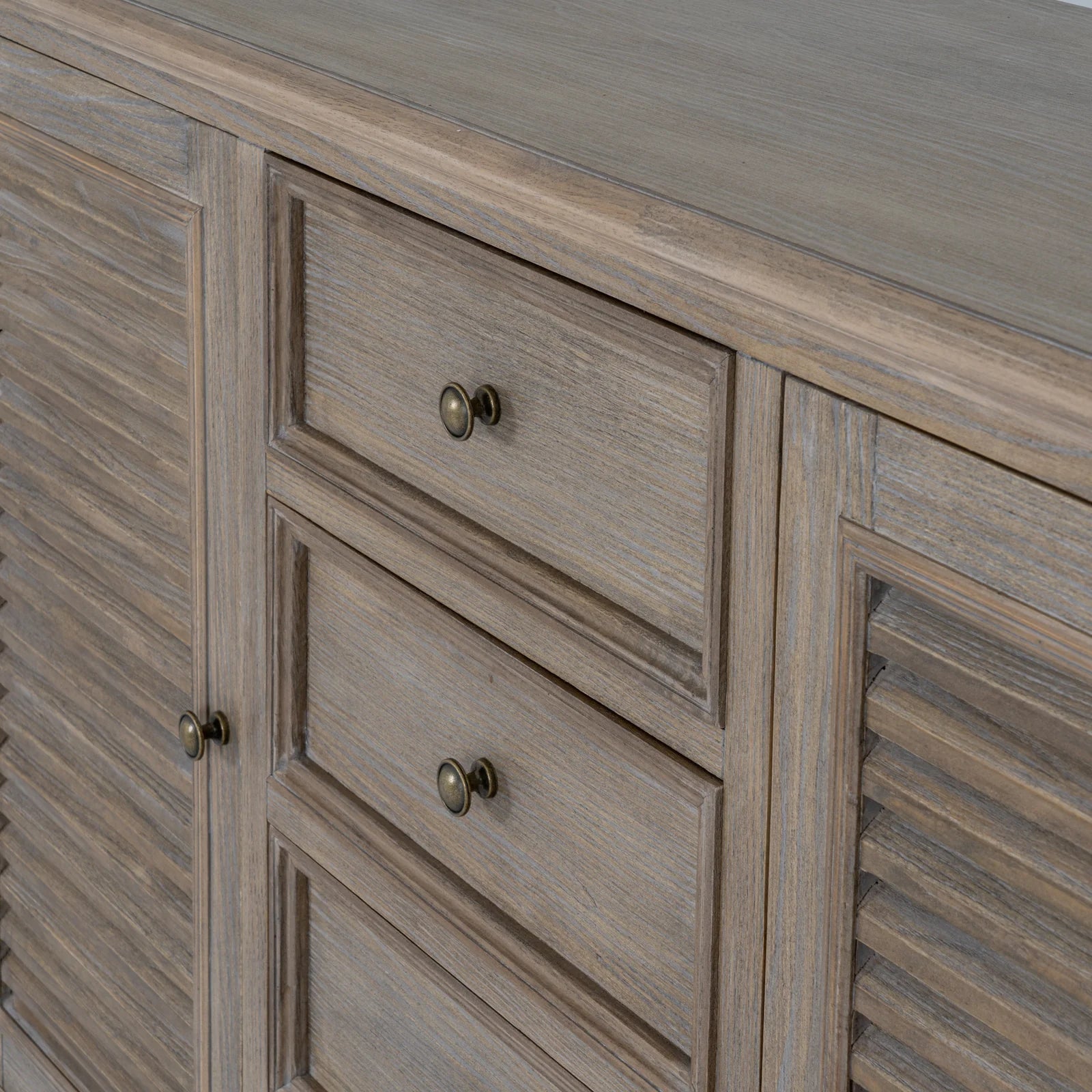Delphine Collection 2 Door 4 Drawer Large Dresser Base