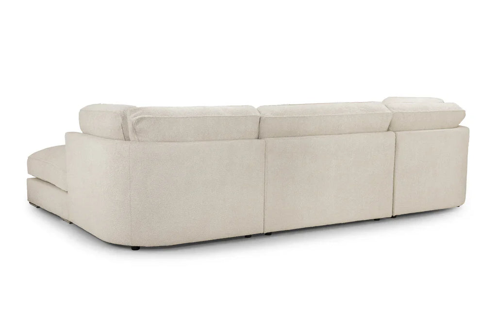 Inga Fullback  U-Shape Corner Sofa: Modern, Comfortable, Spacious Seating Solution