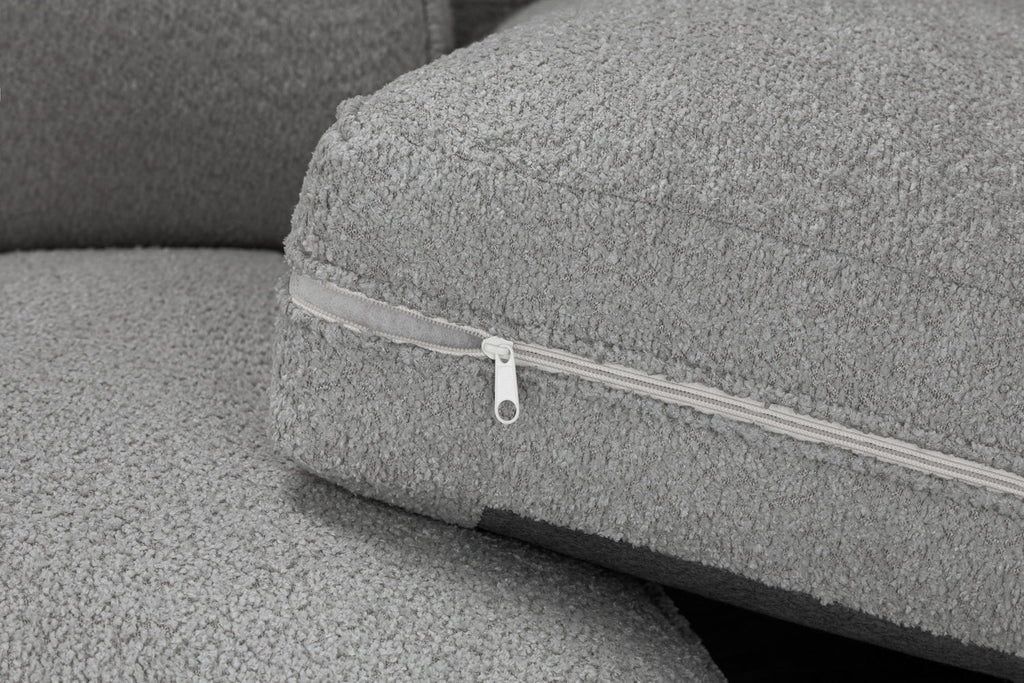 Inga Fullback  U-Shape Corner Sofa: Modern, Comfortable, Spacious Seating Solution