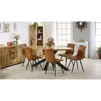 Merlin Mango Wooden Large Sideboard   2 Door & 3 Drawer