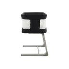Oyster Wiggle Crib Co-Sleeper - Carbonite