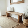 Nordic Bench Rustic Bench For Entryway