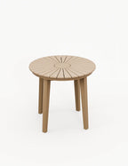 Roma 2 Seater Round Sunray Bistro Set with Eden Night Dining Chairs