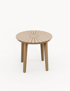 Roma 2 Seater Round Sunray Bistro Set with Roma Dining Chairs
