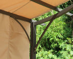 San Remo Pergola Gazebo - Mocha