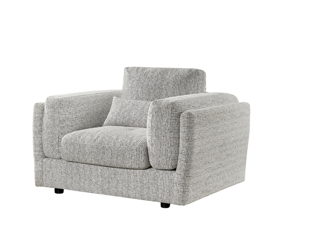 Bari Cosy Fabric Armchair Sofa for Relaxed Living Spaces