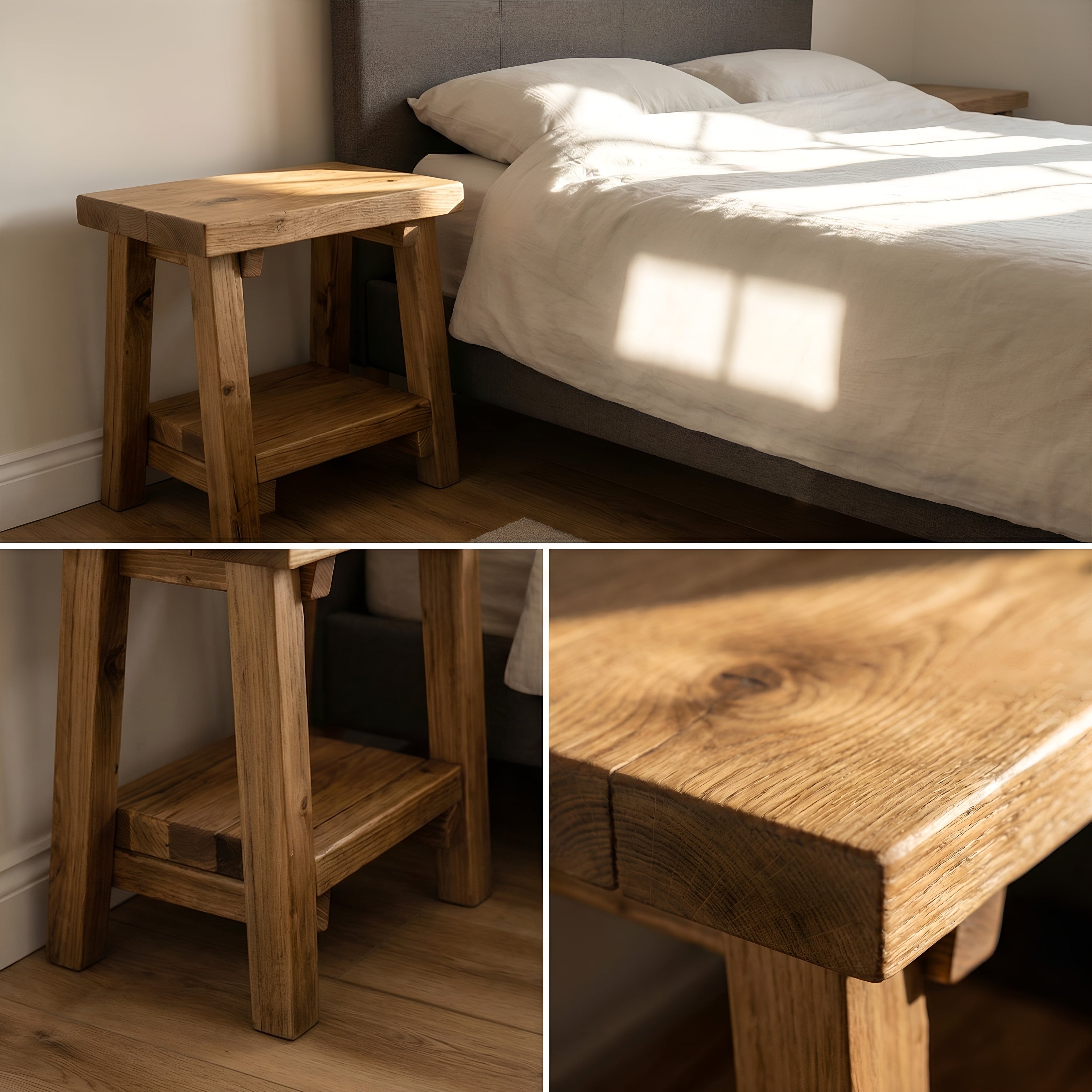 SIERA Bedside Table / Side Table / Bedroom Furniture