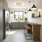 SOLA Solid Wood Dining Table / Breakfast Bar