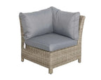 Wentworth 8 Seater Deluxe Modular Corner Dining & Lounging Set with Square Fire Pit Table