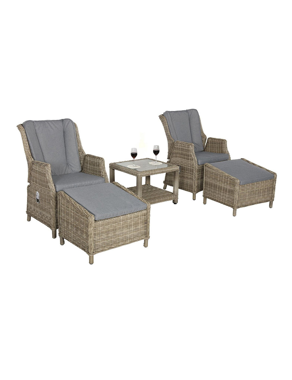 Wentworth 2 Seater Recliner Comfort Set