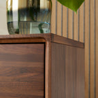 Wright Walnut Chest of 3 Drawers