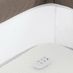 Oyster Wiggle Crib Co-Sleeper - Mink