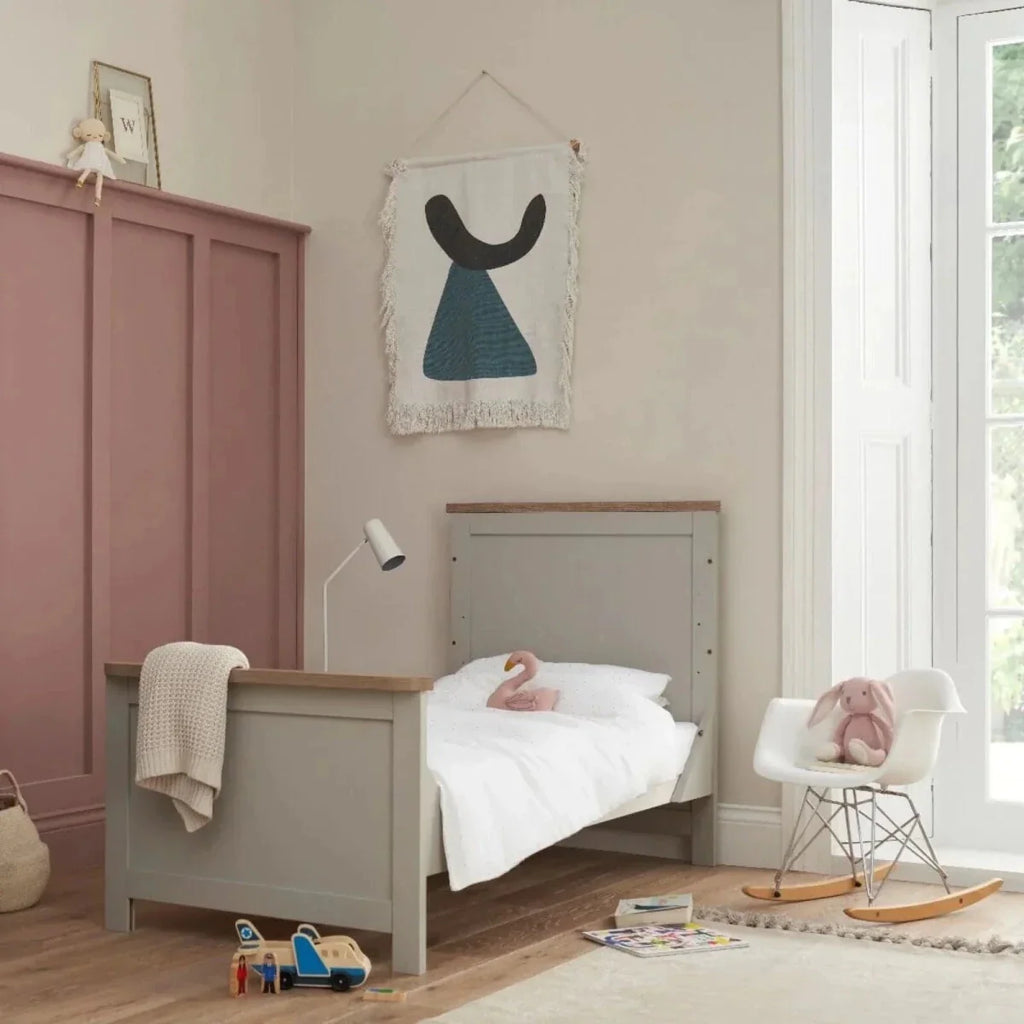 Tutti Bambini Verona 3 pcs Room Set - Dove Grey/Oak