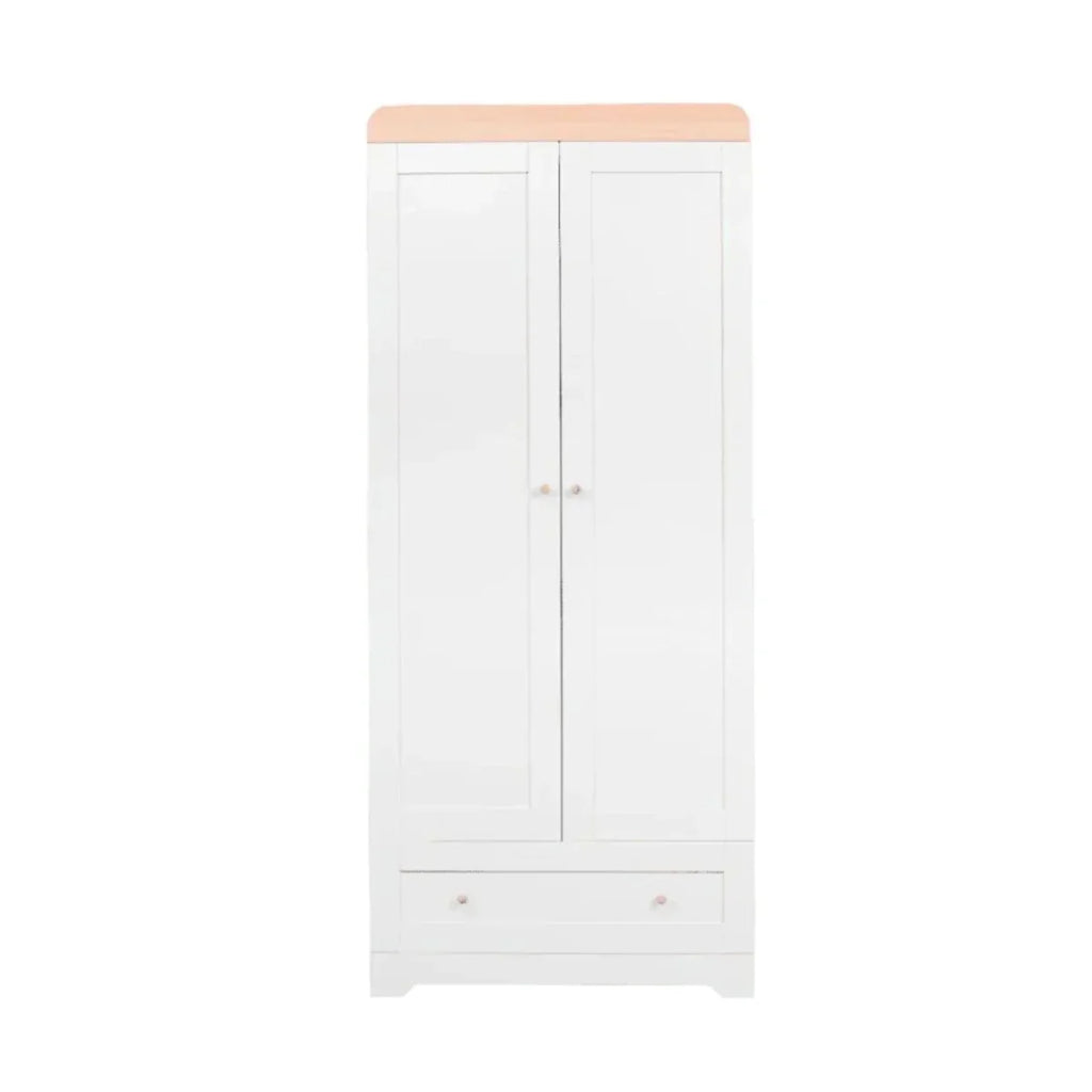 Tutti Bambini Rio Wardrobe - Dove Grey/Honey Oak