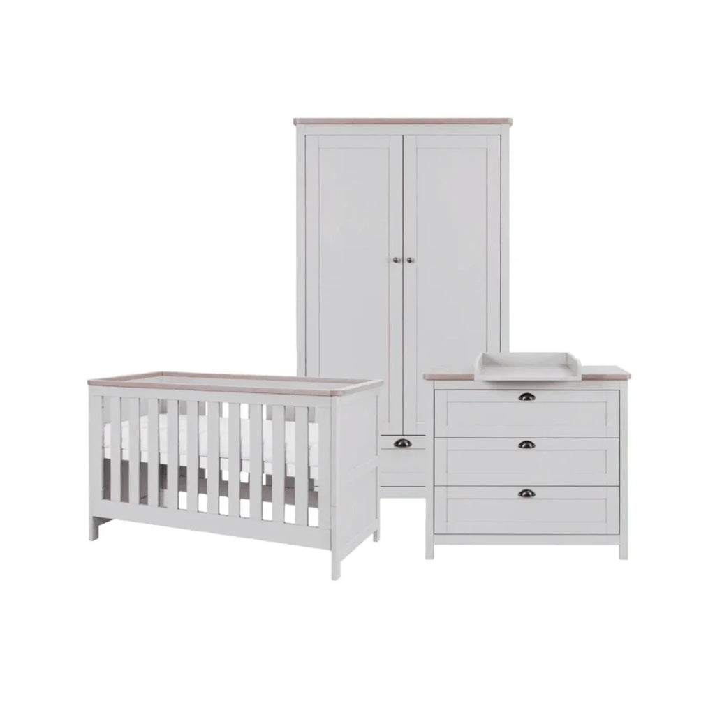 Tutti Bambini Verona 3 pcs Room Set - Dove Grey/Oak