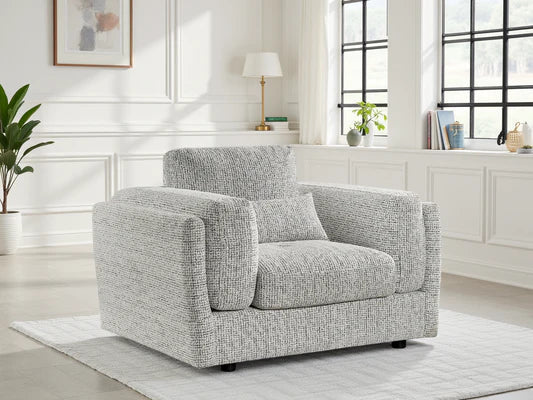 Bari Cosy Fabric Armchair Sofa for Relaxed Living Spaces