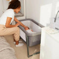 Ickle Bubba Mini Rocker Crib - Space Grey