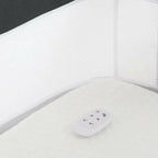 Oyster Wiggle Crib Co-Sleeper - Carbonite