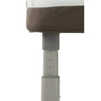 Oyster Wiggle Crib Co-Sleeper - Mink